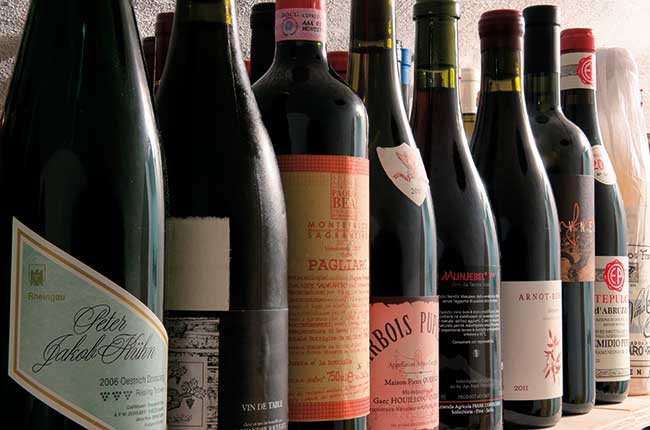 pictures of bottles of wine
