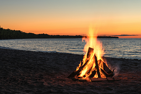 pictures of campfires