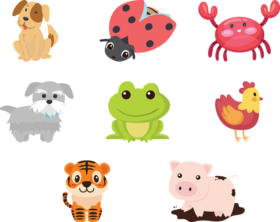 pictures of cartoon animals