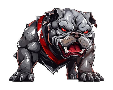 pictures of cartoon bulldogs