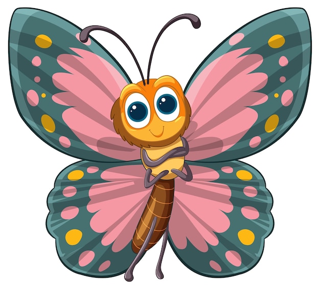 pictures of cartoon butterflies