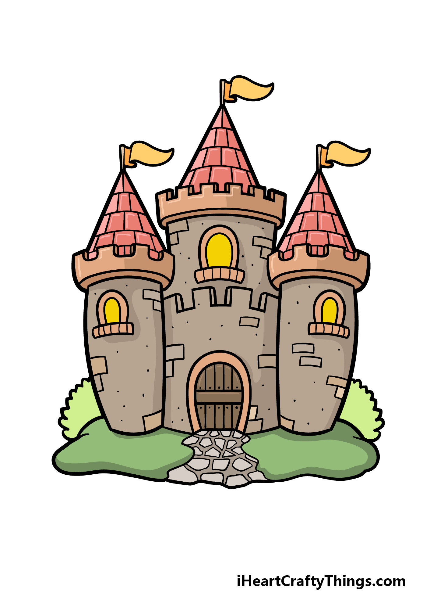 pictures of cartoon castles