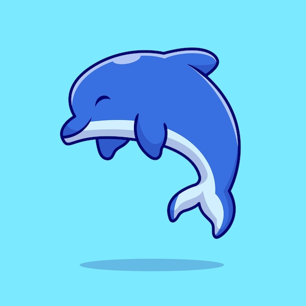 pictures of cartoon dolphins
