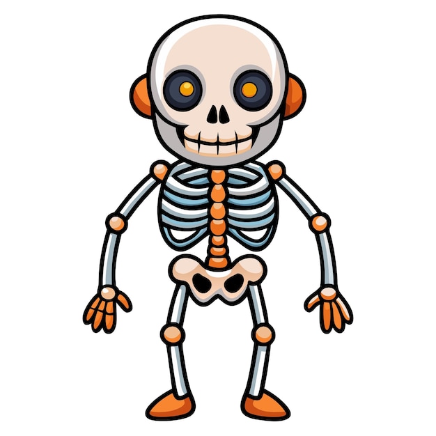 pictures of cartoon skeletons