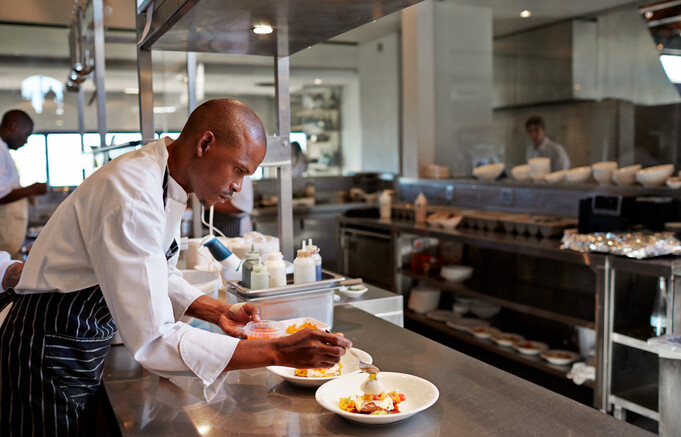 pictures of chefs at work