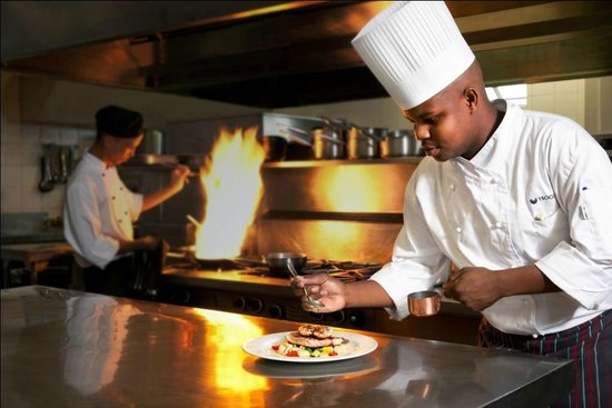 pictures of chefs at work