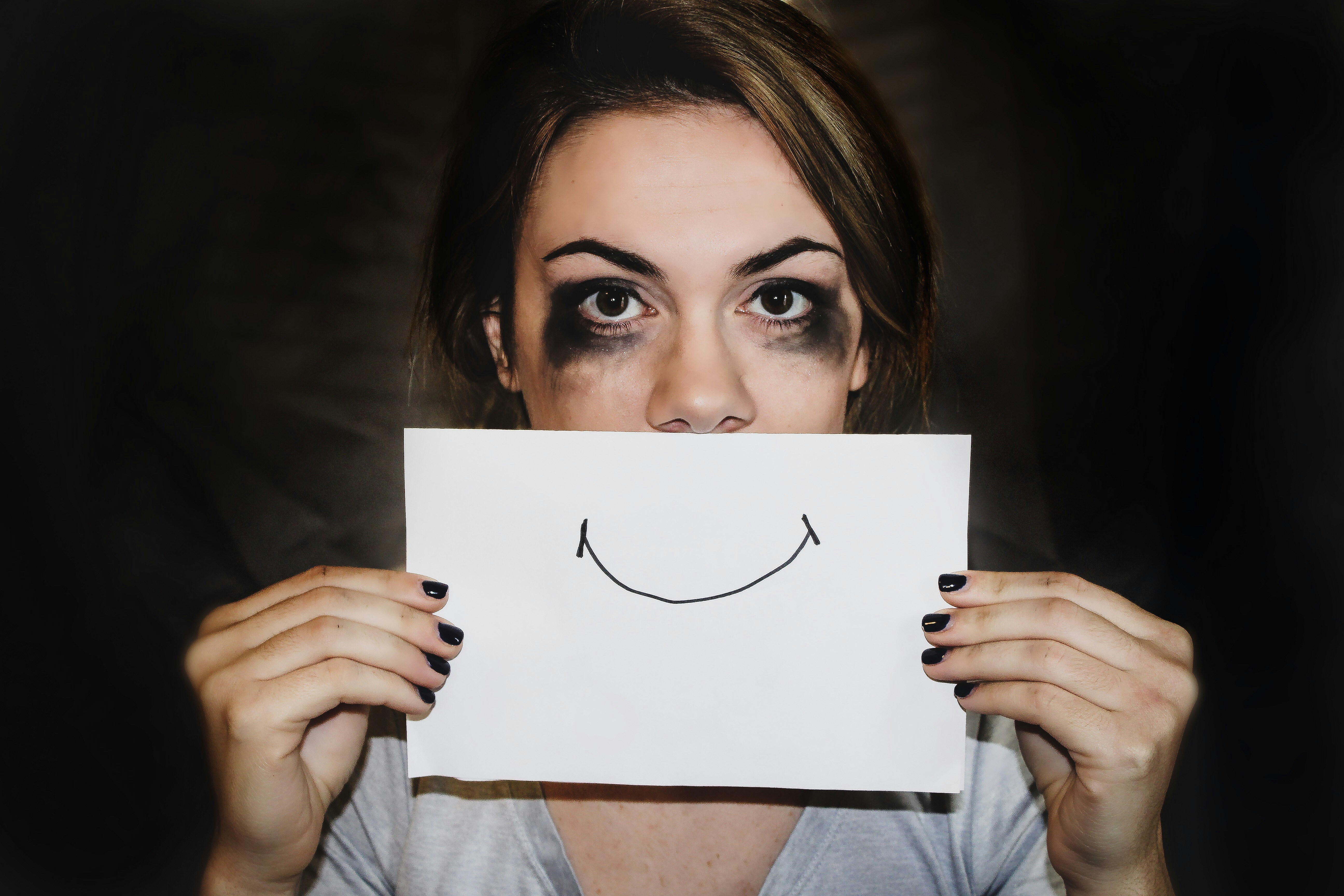 pictures of depressed people