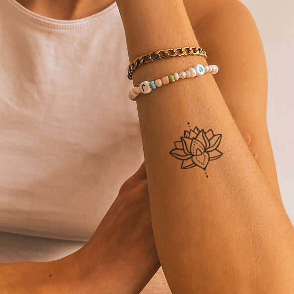 pictures of flower tattoos