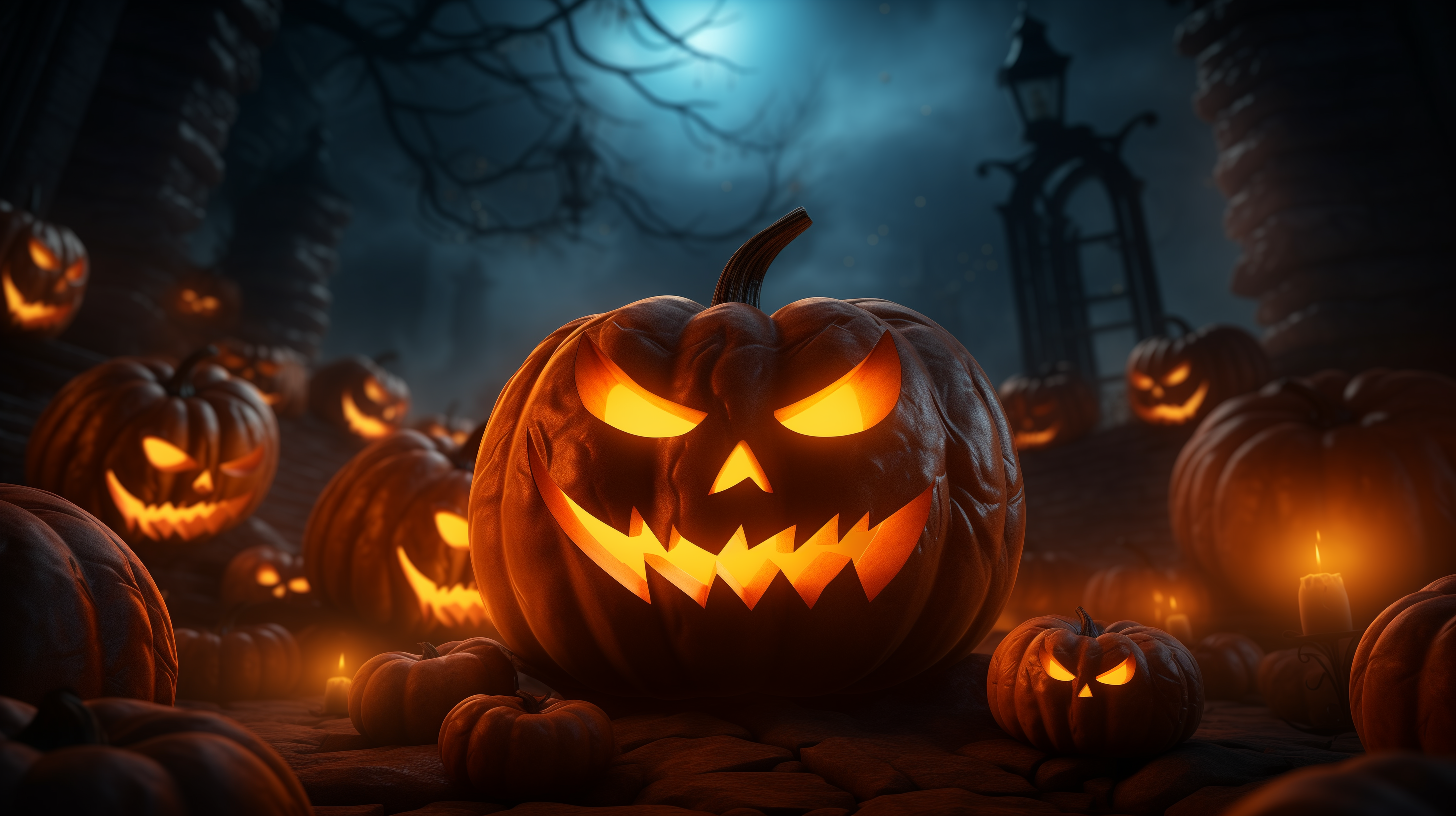 pictures of halloween pumkins