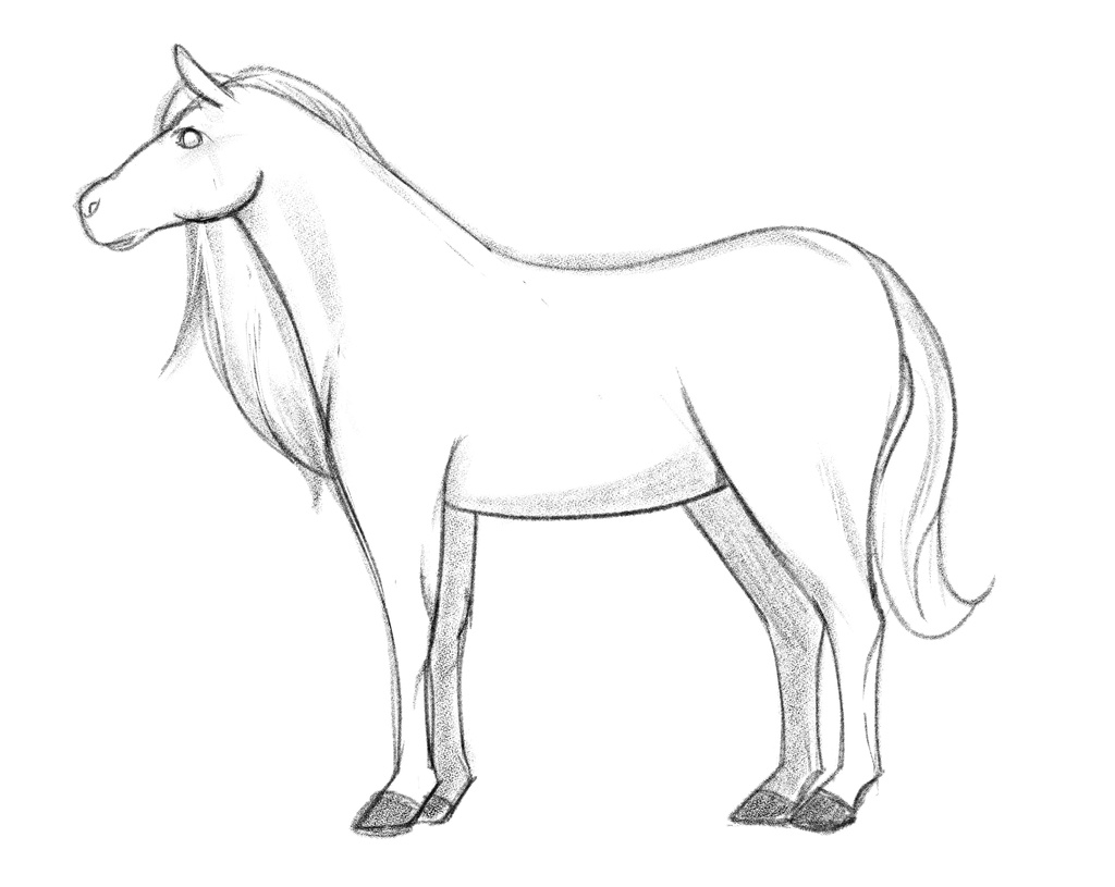 pictures of horse drawings