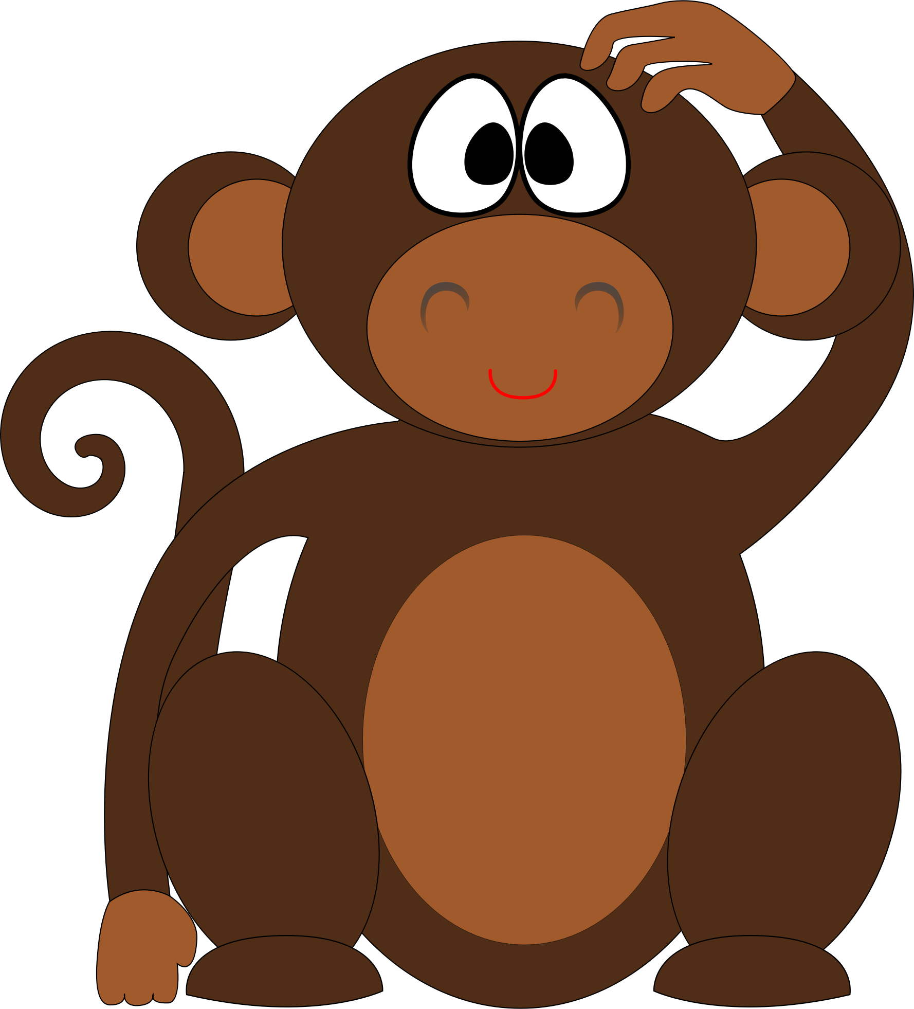 pictures of monkeys cartoon