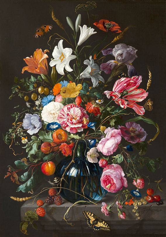 pictures of paintings of flowers