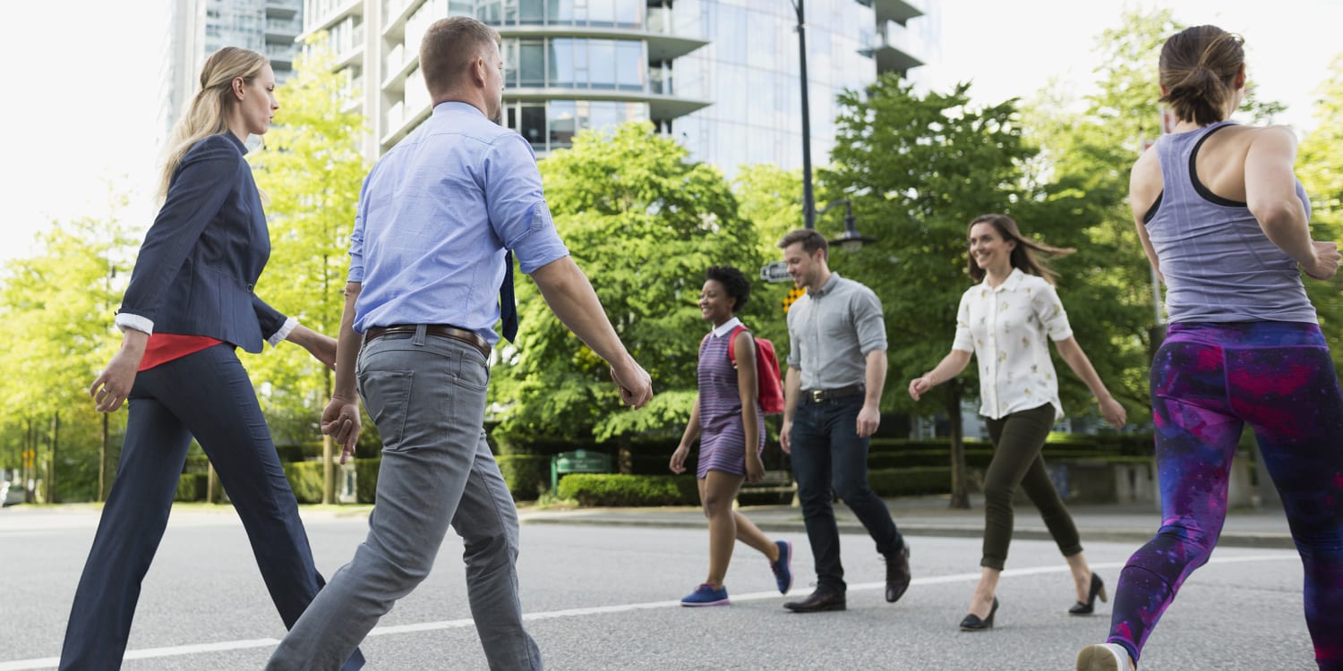 pictures of people walking