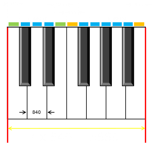 pictures of piano keys