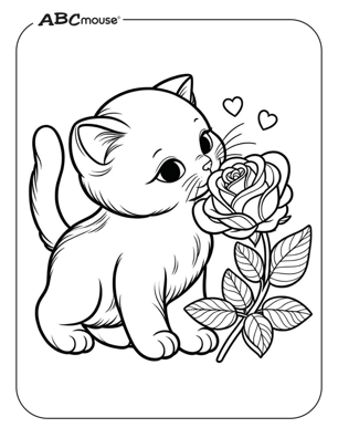 pictures of roses to color