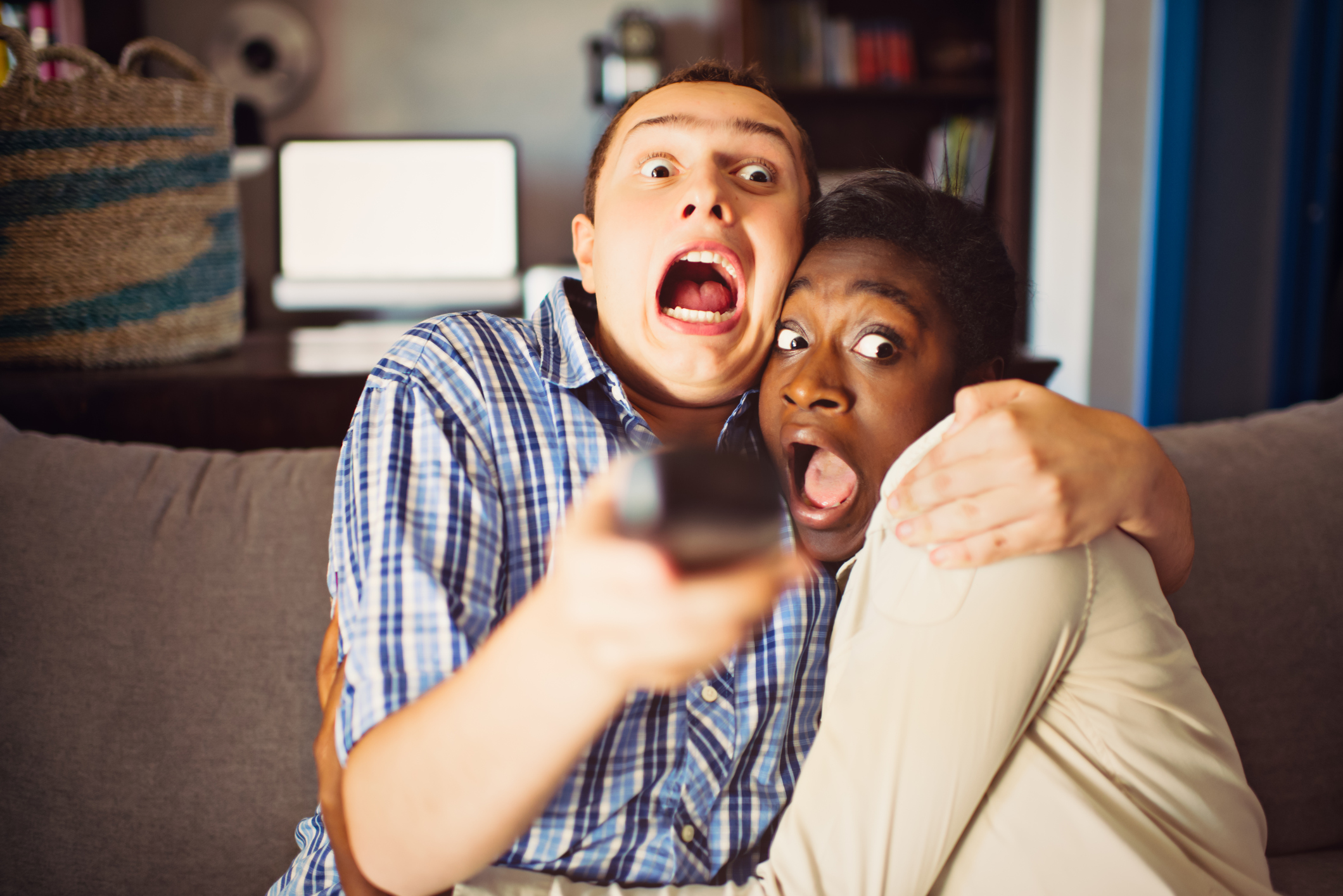 pictures of scared people