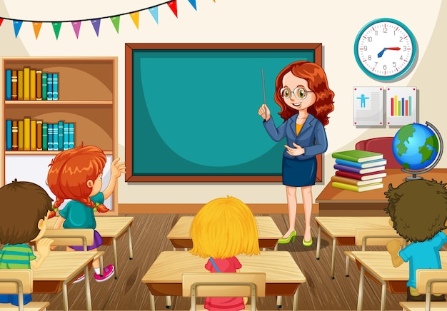 pictures of teachers teaching students