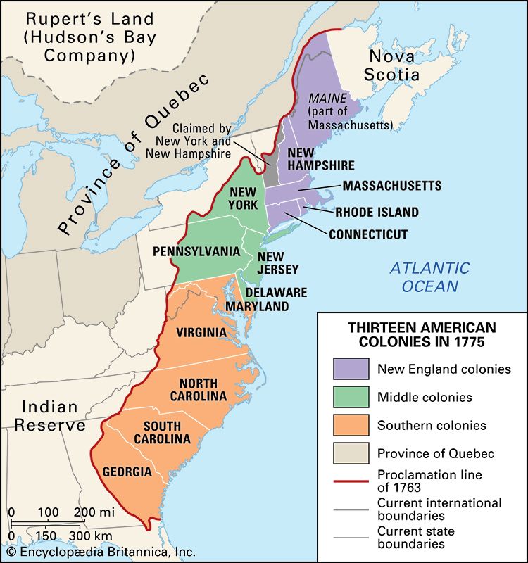 pictures of the thirteen colonies