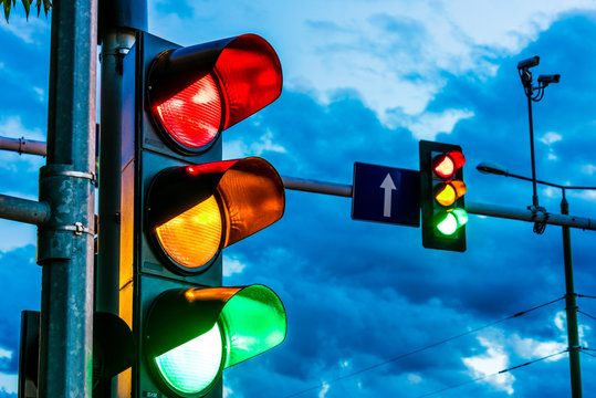 pictures of traffic lights
