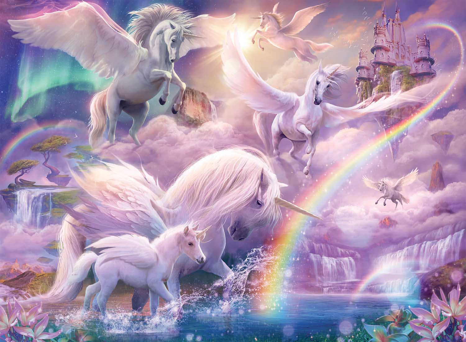 pictures of unicorns and pegasus