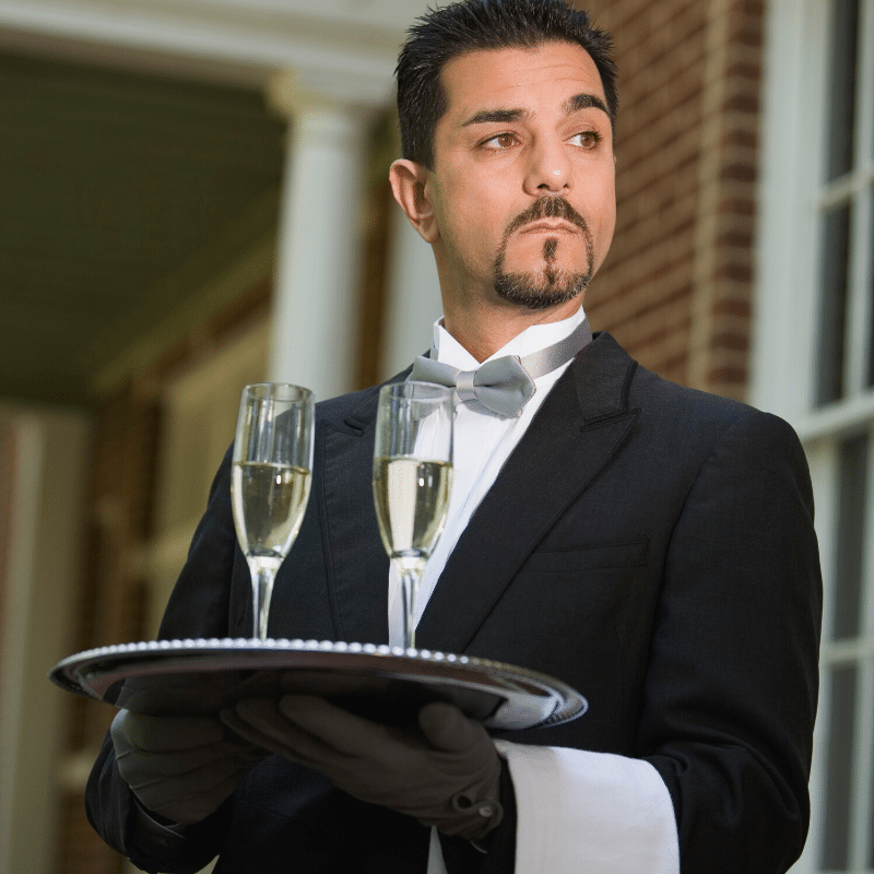 pictures of waiters