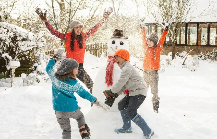 pictures of winter activities
