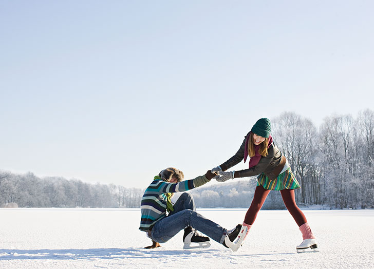 pictures of winter activities