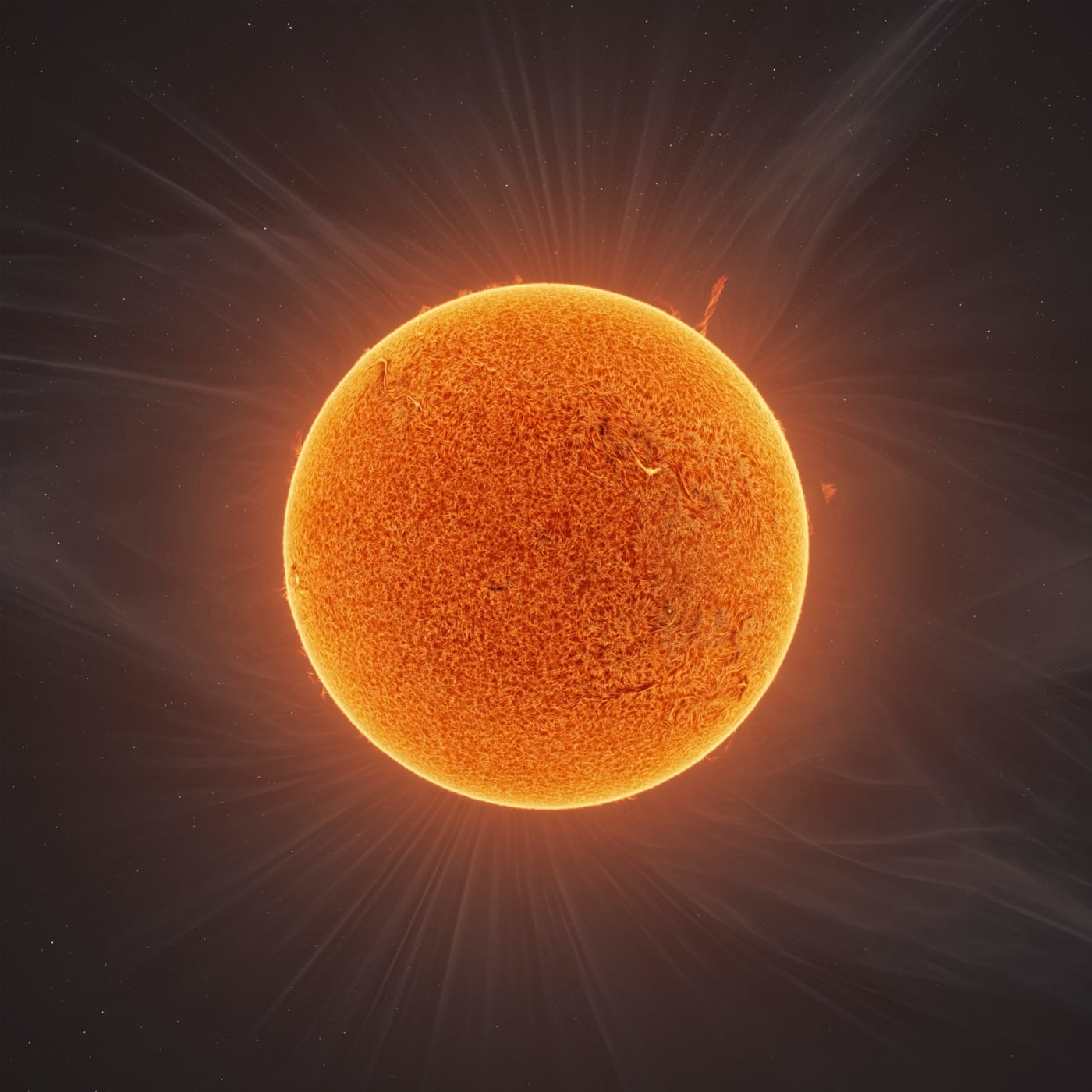 A Picture of The Suns Atmosphere Born from a 90,000-Image ...