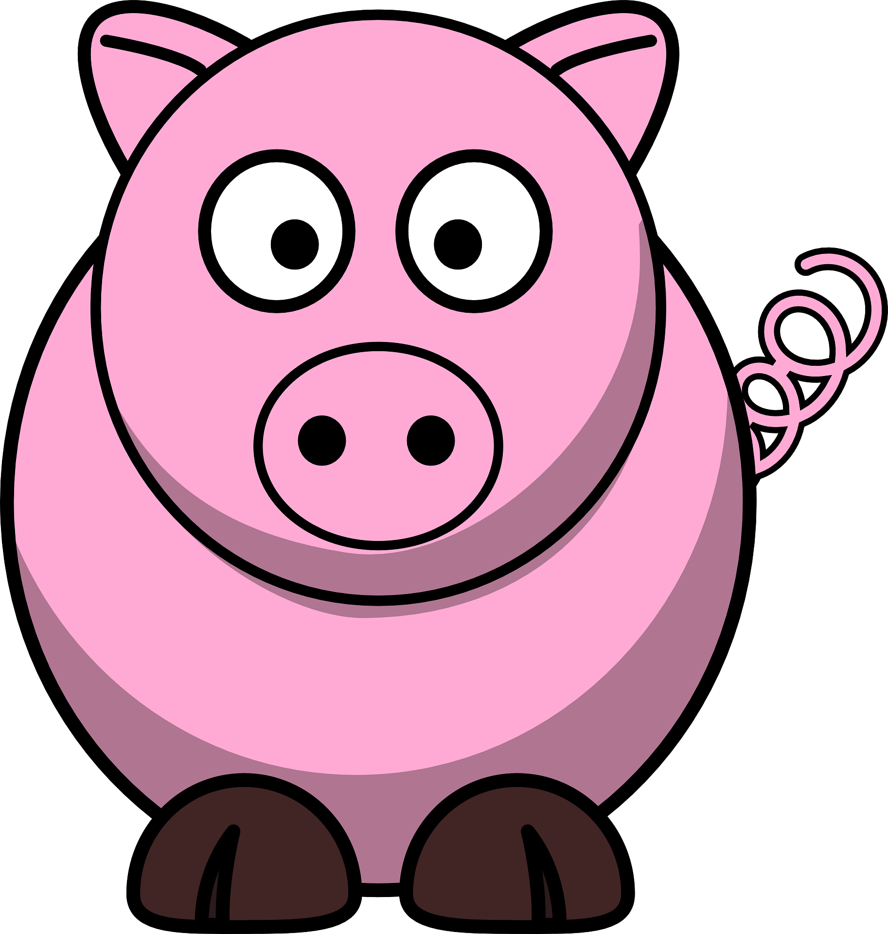 pig cartoon image
