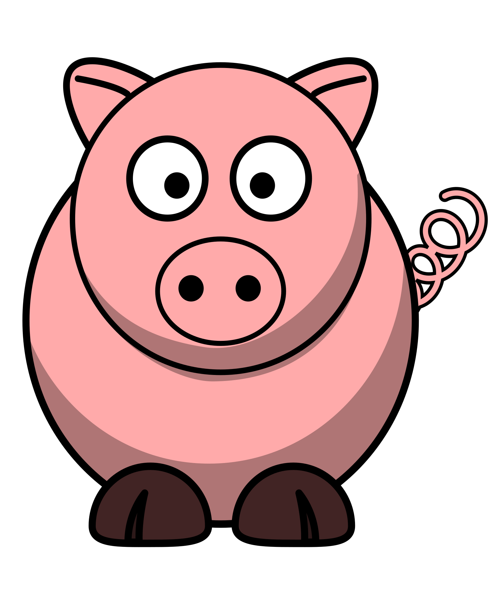 pig cartoon