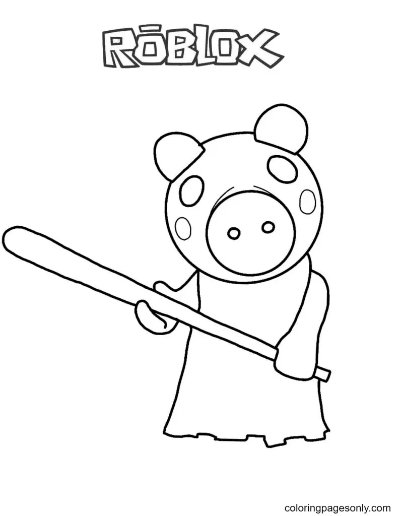 piggy coloring pages