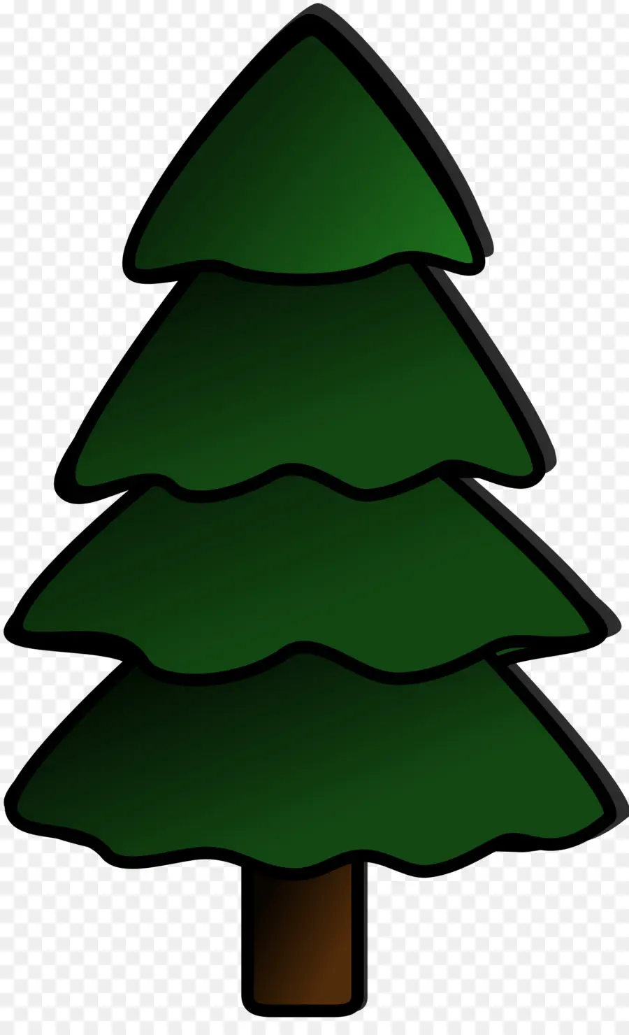 Tree - Cartoon pine tree - CleanPNG / KissPNG