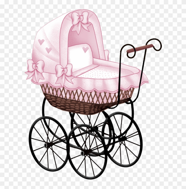 pink baby carriage