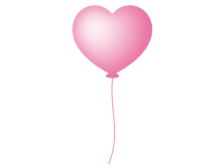 pink balloon clipart