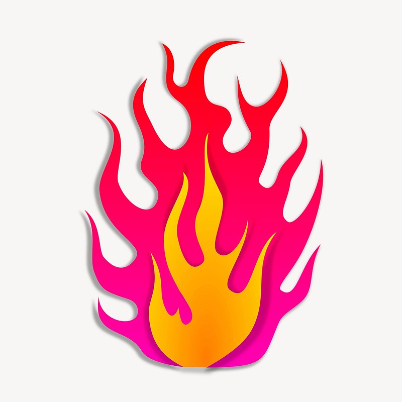 pink bonfire cliparts