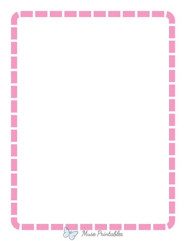 pink cliparts borders
