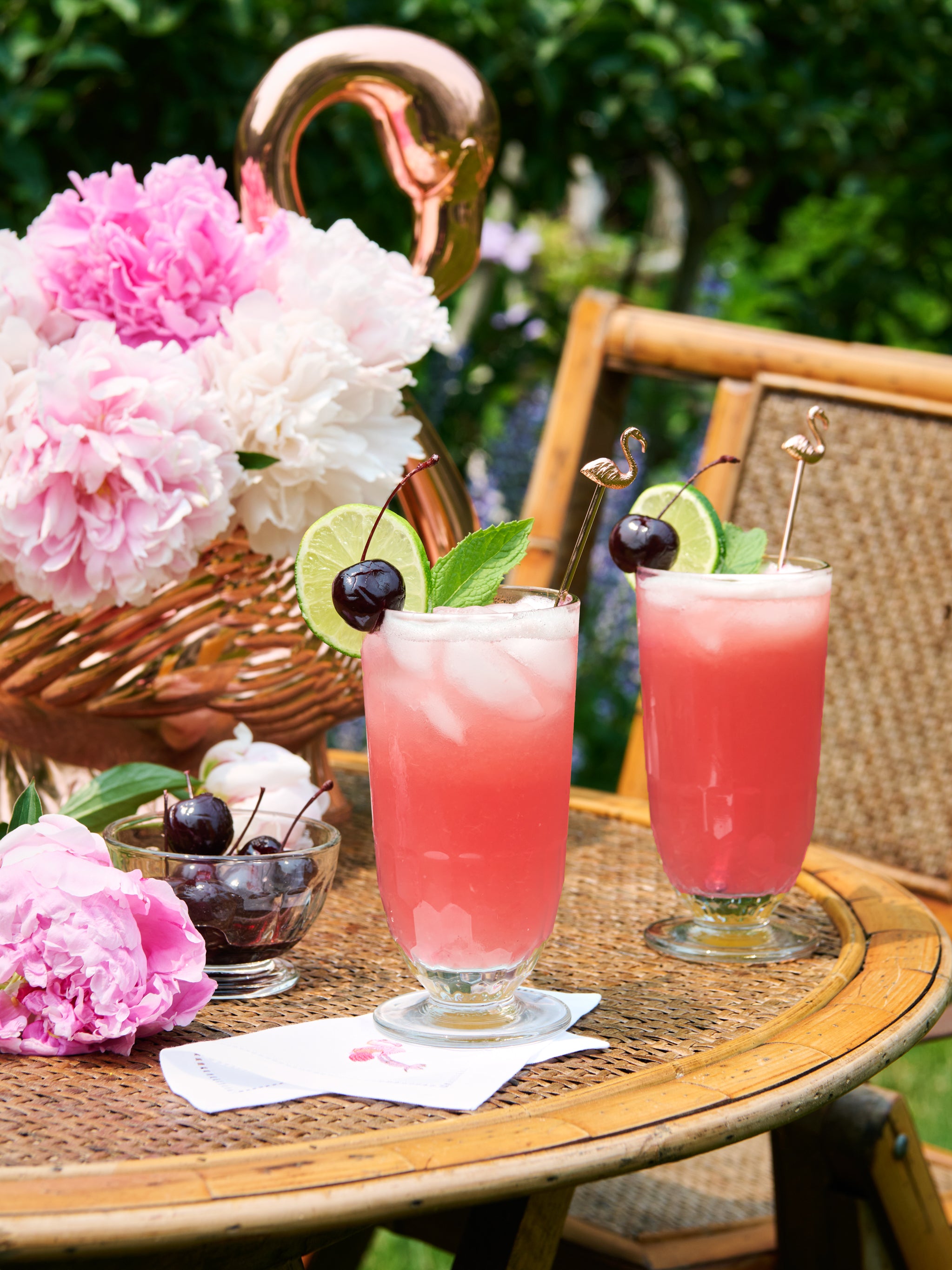 pink cocktails
