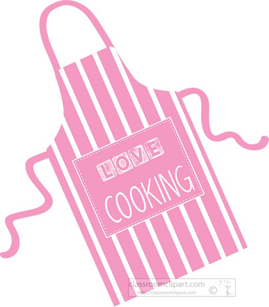 pink cooking cliparts