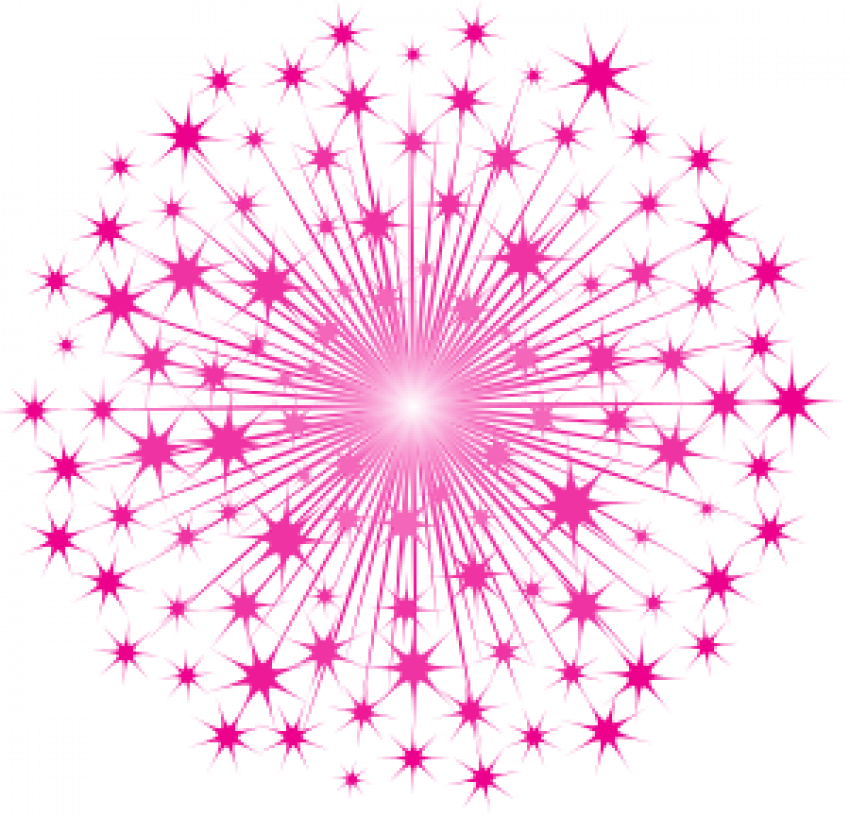 pink fireworks cliparts
