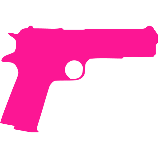 pink gun cliparts