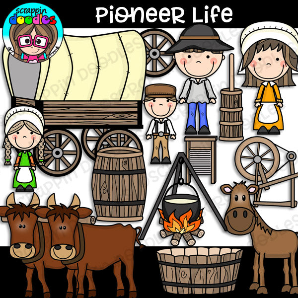 pioneers cliparts