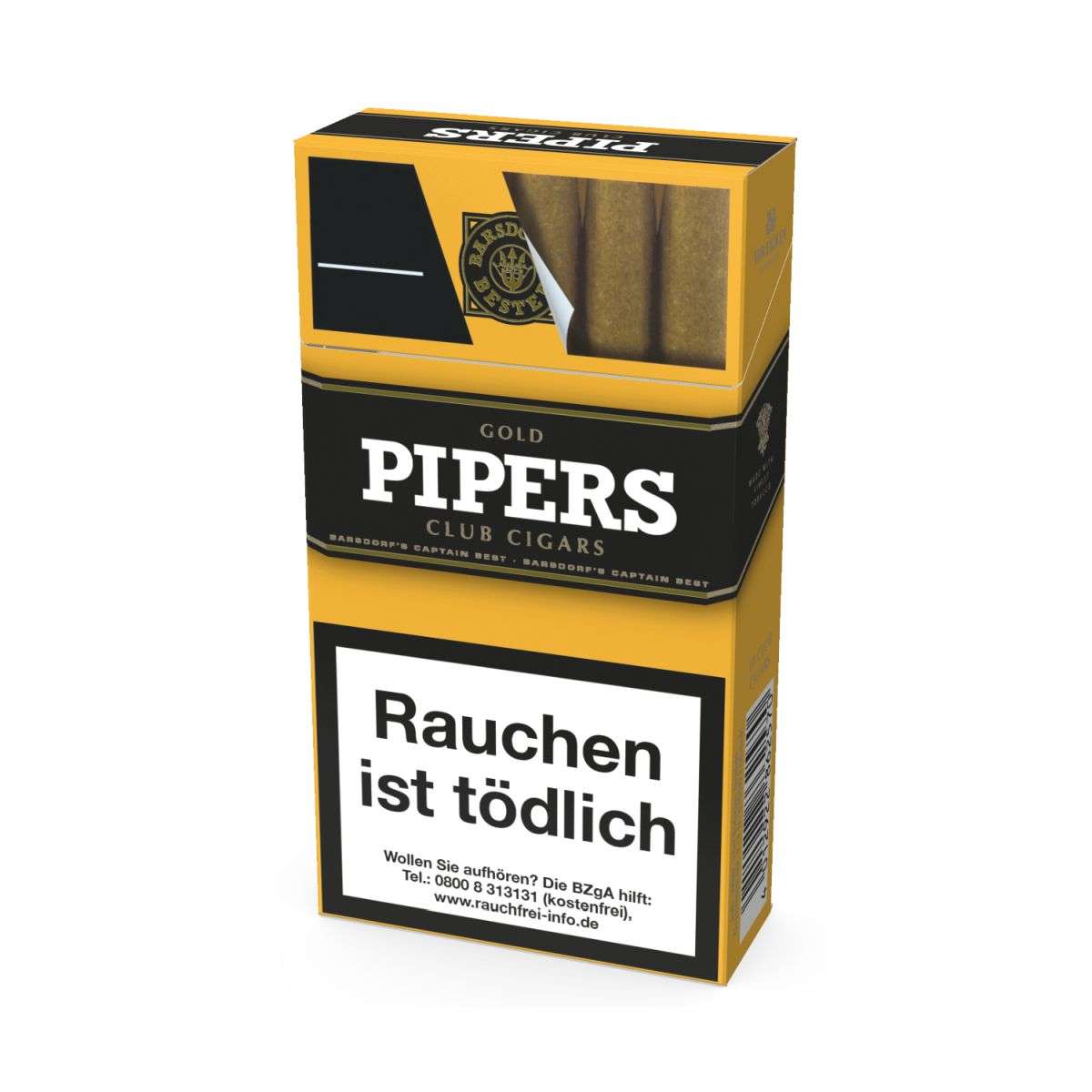 ▷Pipers Little Cigars Vanilla / Gold