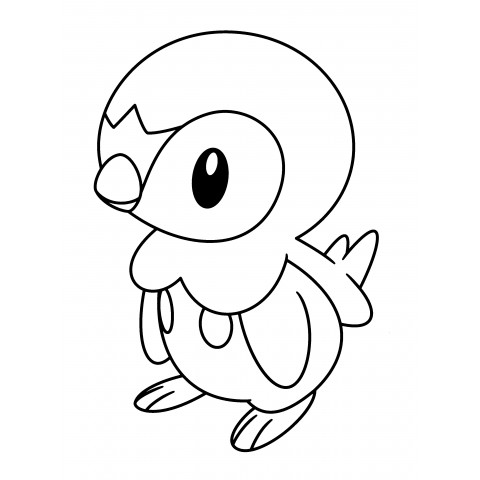 piplup coloring pages
