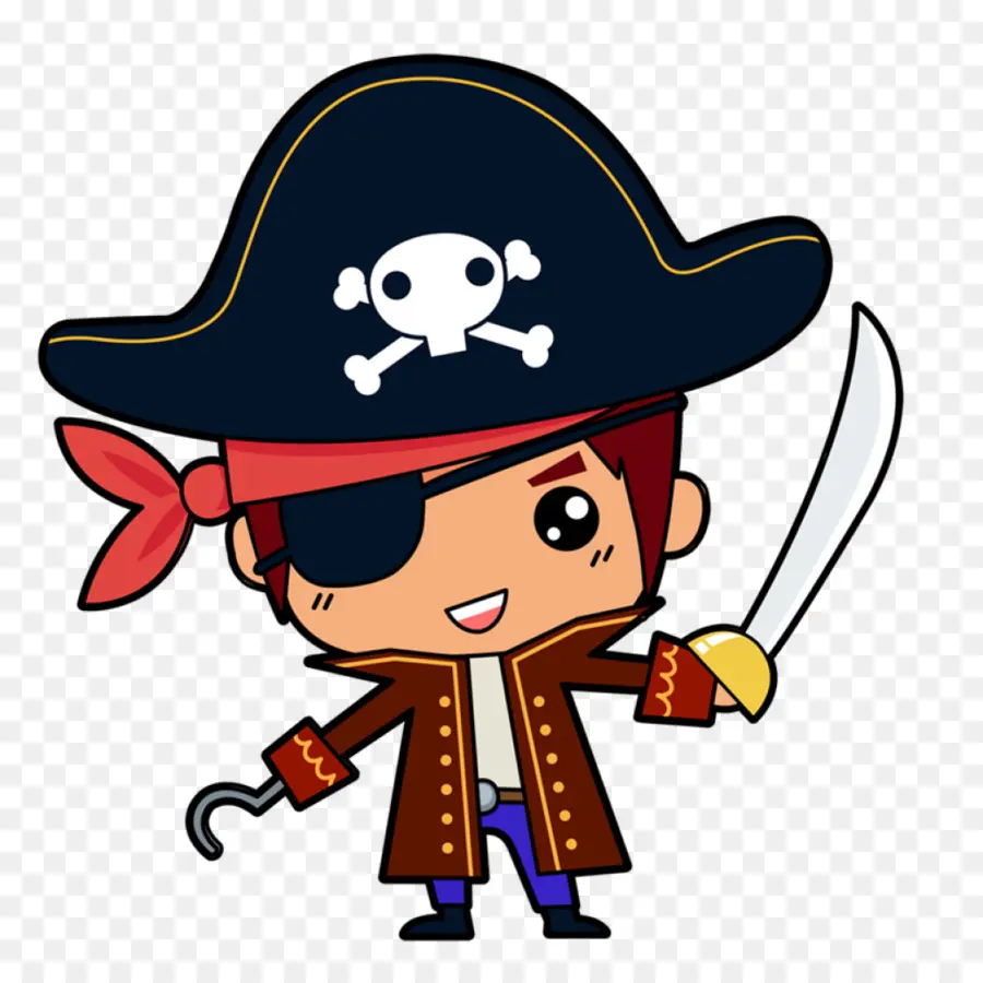 Cartoon Pirate - Cute Cartoon Pirate - CleanPNG / KissPNG