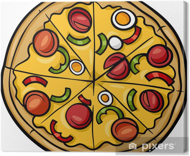 pizza images cartoon