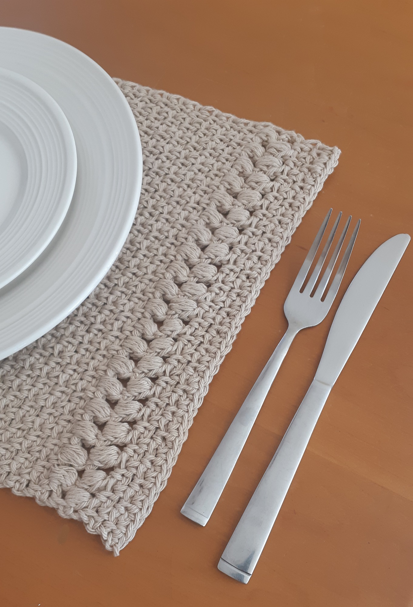 CROCHET PLACE MAT - Free Pattern ⋆ lulostitchco.com