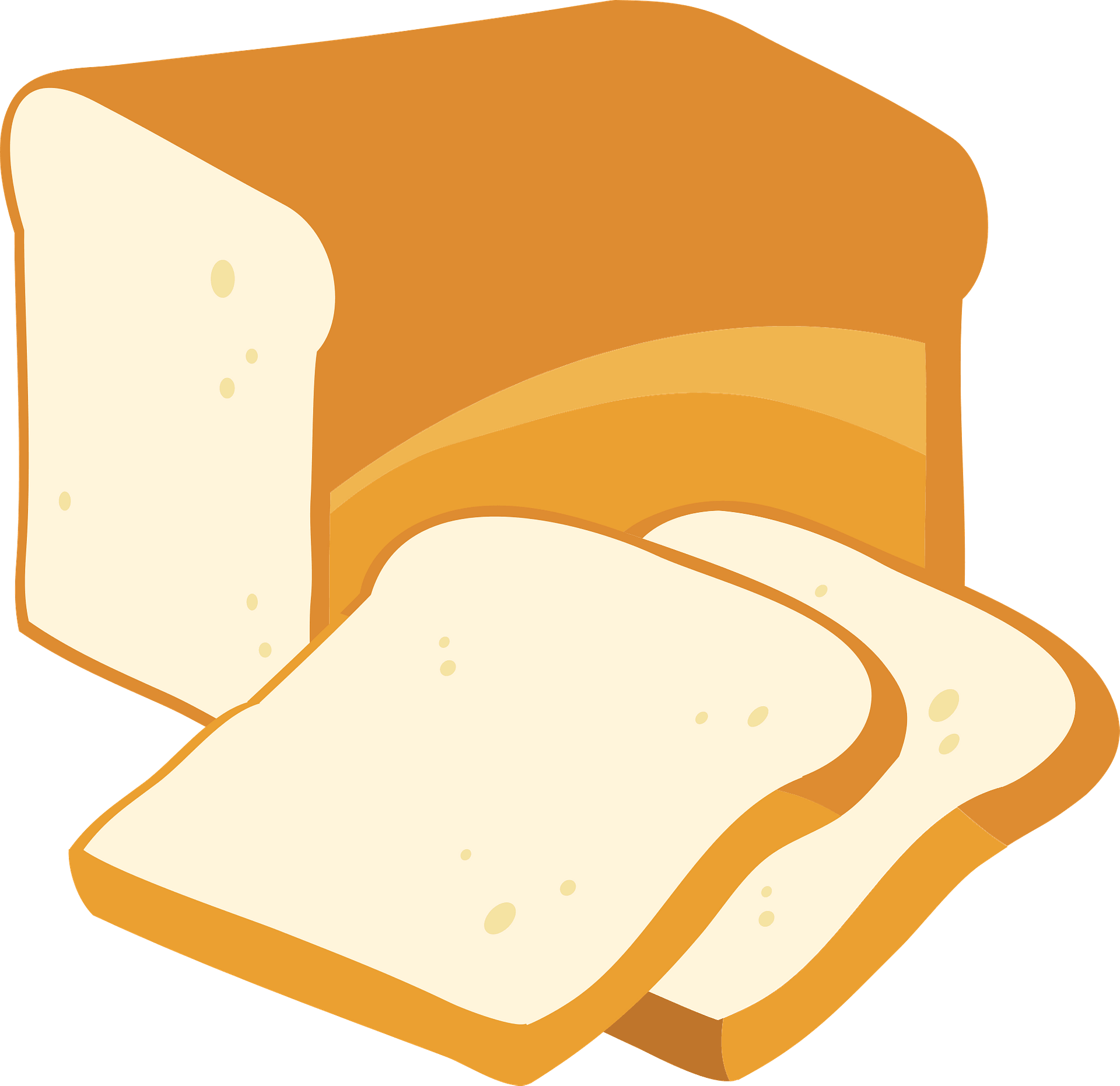 Plain Bread - Free vector clipart images on clipart library.com