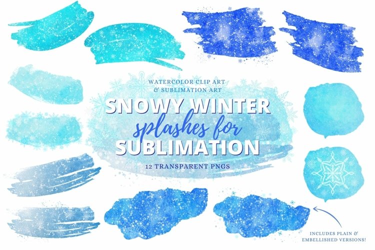 Snowflake Clipart | Design Bundles