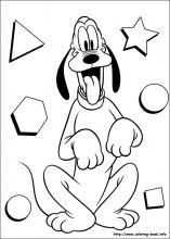 Pluto coloring pages on Coloring-Book.info
