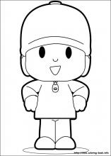 Pocoyo coloring pages on Coloring-Book.info